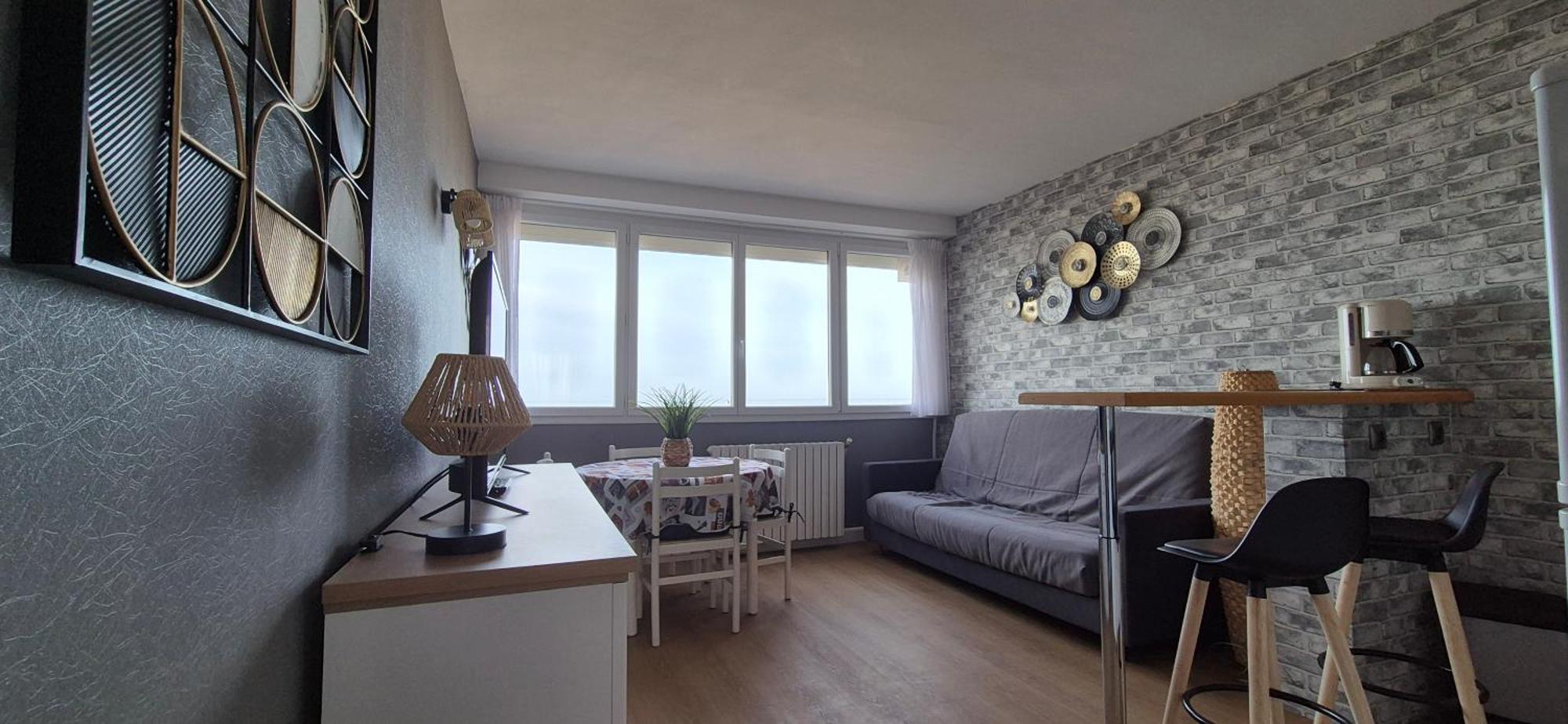 Residence Du Bord De Mer 9 Appartements Avec Une Vraie Vue Mer Le Treport Bagian luar foto